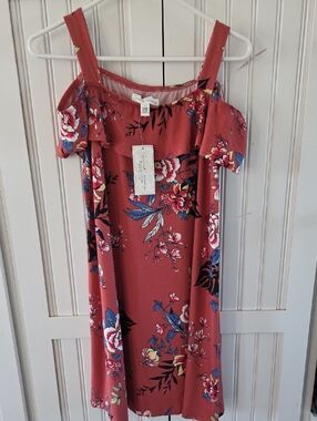 French Laundry Floral Dress Large NWT